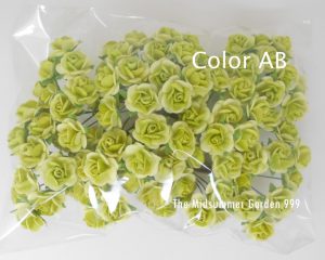 Mulberry paper rose 15 mm