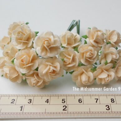 Mulberry paper rose 15 mm