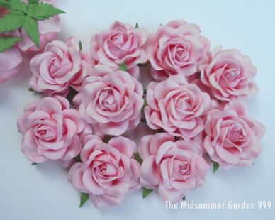 Pink Mulberry paper rose 50 mm