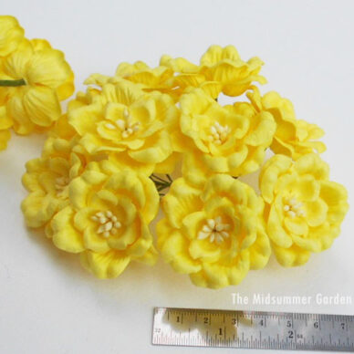 Mulberry paper flower for decoration art and craft