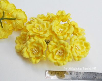 Mulberry paper flower for decoration art and craft