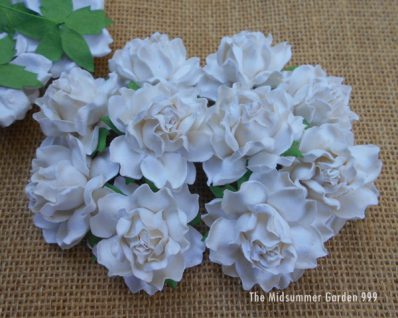Embellishment Mulberry paper flowers
