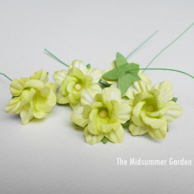 Mulberry paper flower